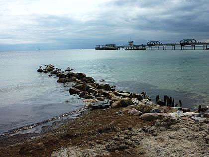 Meeresstrand an der Ostsee